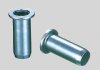 Stainless steel, round body, large flange head rivet nut - 0262 series