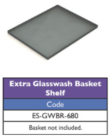 Extra Glasswash Basket Shelf