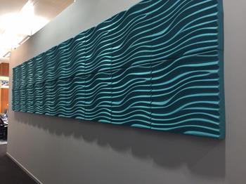 3D Wave Acoustic Panels