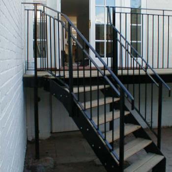 Steel Staircases Renovated and Repaired