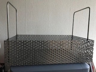 Medium stainless steel basket