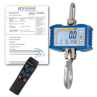 Crane Scale PCE-CS 1000N-ICA incl. ISO Calibration Certificate