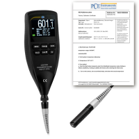 Coating Thickness Gauge PCE-CT 27FN-ICA incl. ISO Calibration