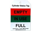 Gas Cylinder Status Tag
