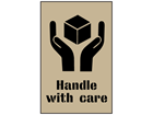 Handle With Care Stencils