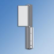 Internal Use Biloba Evo 835E10SOL Glass to Wall Free Swinging Hinge