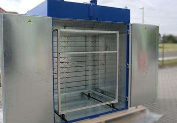 Circulation/Fresh Air Ovens with loading trolley