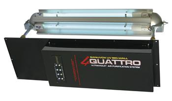 Sanuvox Quattro-GX4 in-duct air purifier