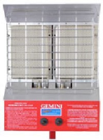 Gemini TM-DPH 5.8kw Gas fired double plaque heater