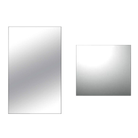Cleanroom Mirrors - Shatterproof Stainless Steel