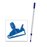 Cleanroom Mop ? Autoclavable String Mop Clamp & Handle 