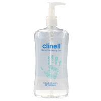 Hand Sanitising Gel - 70% Ethanol 250ml Bottle and Pump