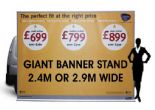 Giant Banner Stands