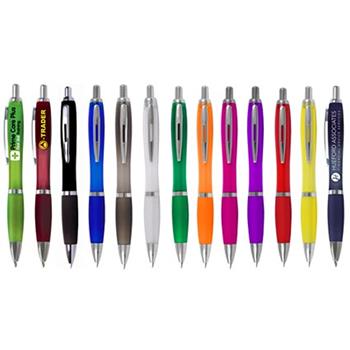 Colourful Curvy Promotional Pen