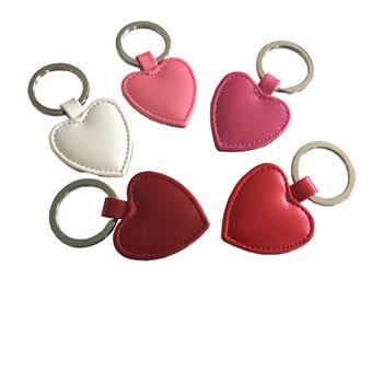 Key Fobs, Key Rings and Luggage Tags Heart Shaped