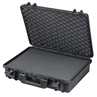 MAX465H125 Waterproof IP67 Rated MAX Plastic Protective Laptop Case with Cubed Foam