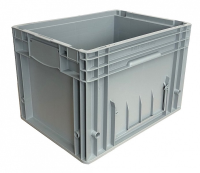 22 Litre Surplus Stock Euro Plastic Stacking Container / Stackable Storage Box