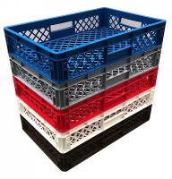 22 Ltr Perforated Euro Plastic Stacking Container / Stackable Storage Box