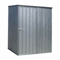 Galvanized Steel Shed 1.5 x 1.5 x 1.9mtr