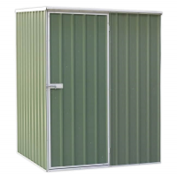 Galvanized Steel Shed Green 1.5x1.5x1.9m