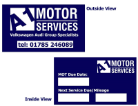 MOT/Service Reminder Stickers (250)