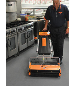 Economical Floor Cleaning For Food Production