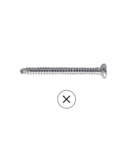 Synthes 1.5mm &oslash; Cortical Screw, Cruciate Head, Self Tapping | SST