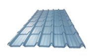 Metal Tile Effect Steel Roofing Sheets Plastisol Merlin Grey Steel Cladding