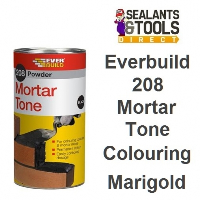 Everbuild 208 Powder Mortar Tone Colouring 1Kg - Marigold