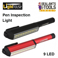 Lighthouse 9 LED HD Pen Inspection Light EINSP180 - Black