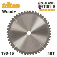 Triton 190mm 48T Construction Circular Saw Blade 16mm 854680