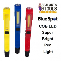 Yellow Electralight COB LED Super Bright Pen Style Work Light and Torch 65269