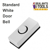 Byron Standard White Door Bell Push Button 7910