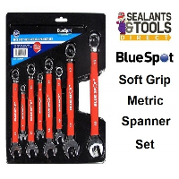 Blue Spot 8pce Metric Soft Grip Spanner Set 04109