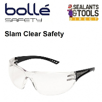Bolle Slam Approved Safety Glasses - Clear