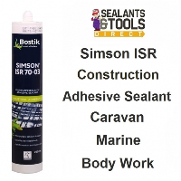 Bostik Simson ISR 70-03 Marine Caravan Construction Adhesive Sealant Grey