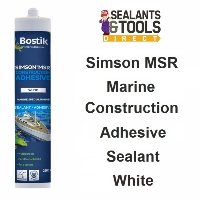 Bostik Simson MSR Marine Construction Adhesive Sealant White