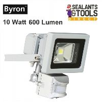 Byron Cob LED Security Floodlight and PIR 10 Watt Flood Light XQ1162 