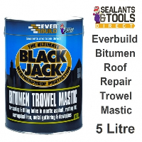 Everbuild 903 Black Jack Bitumen Trowel Mastic 5 Litre - 90305