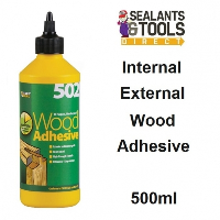 Everbuild 502 All Purpose Weatherproof Wood Adhesive 500ml WOOD05