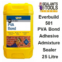 Everbuild 501 PVA Bond Sealer Adhesive Additive 25 litre PVAB25L