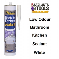 Everbuild Bath and Kitchen Acrylic Sealant Low Odour White