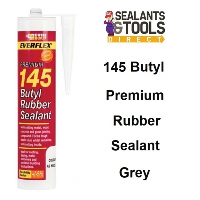 Everbuild 145 Butyl Rubber Sealant C3 - Grey 145GY