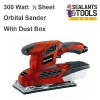 Einhell ? Sheet Orbital Electric Sander Inc Dust Box 300 Watt 240 Volt