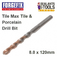 Forgefix Tile Max Porcelain and Ceramic Drill Bit 8.0mm FMTM8120T