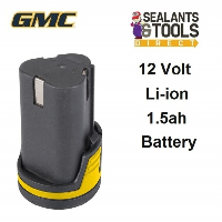 GMC 12 Volt 1.5ah LI-ion Cordless Battery 648037 GMC12V15
