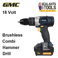 GMC GMBL18CH Brushless Combi Hammer Drill 18v Li-ion 964864
