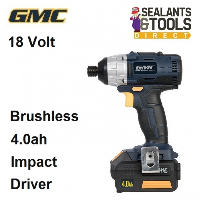 GMC GMBL18ID Brushless Impact Driver 18v 4.0ah Li-ion 536477