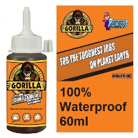 Gorilla Glue 60ml 100% Waterproof Adhesive 1044203