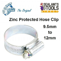 Jubilee Original Zinc Protected Hose Clip 9.5mm - 12mm Size OOO